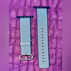 blue and white apple watch band 42mm 44mm 45mm 49mm NWOT